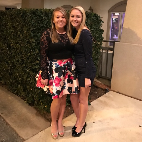 2 piece semi formal dresses